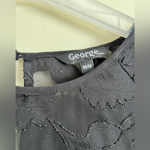 BLACK blouse in good condition, size M - Picture 4 of 4